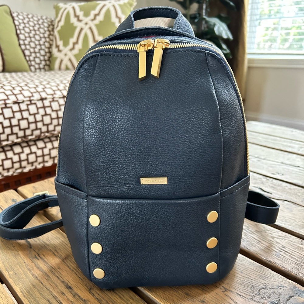 Hammitt Hunter Medium Leather Backpack NWOT
